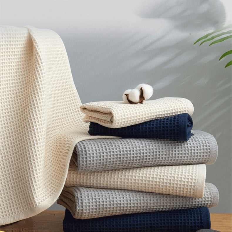 Pure Cotton Honeycomb Kitchen Towels