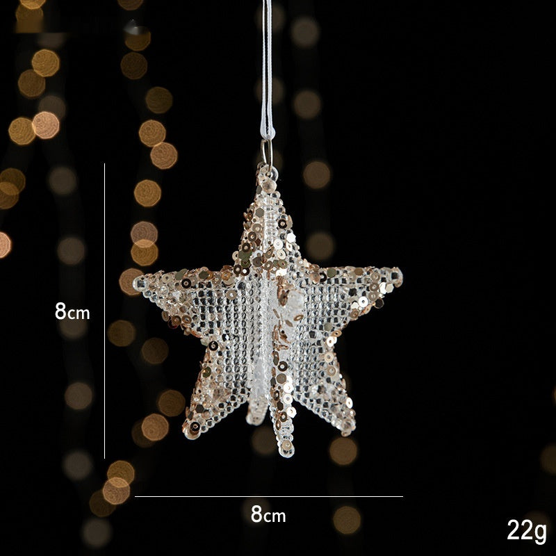 Sequins Acrylic Transparent Ornament