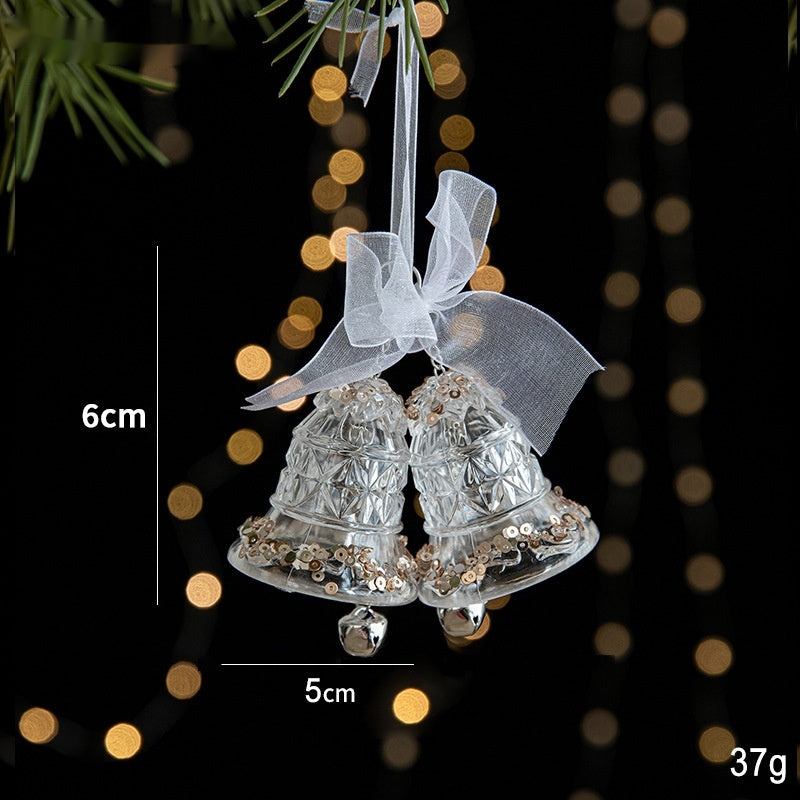 Sequins Acrylic Transparent Ornament