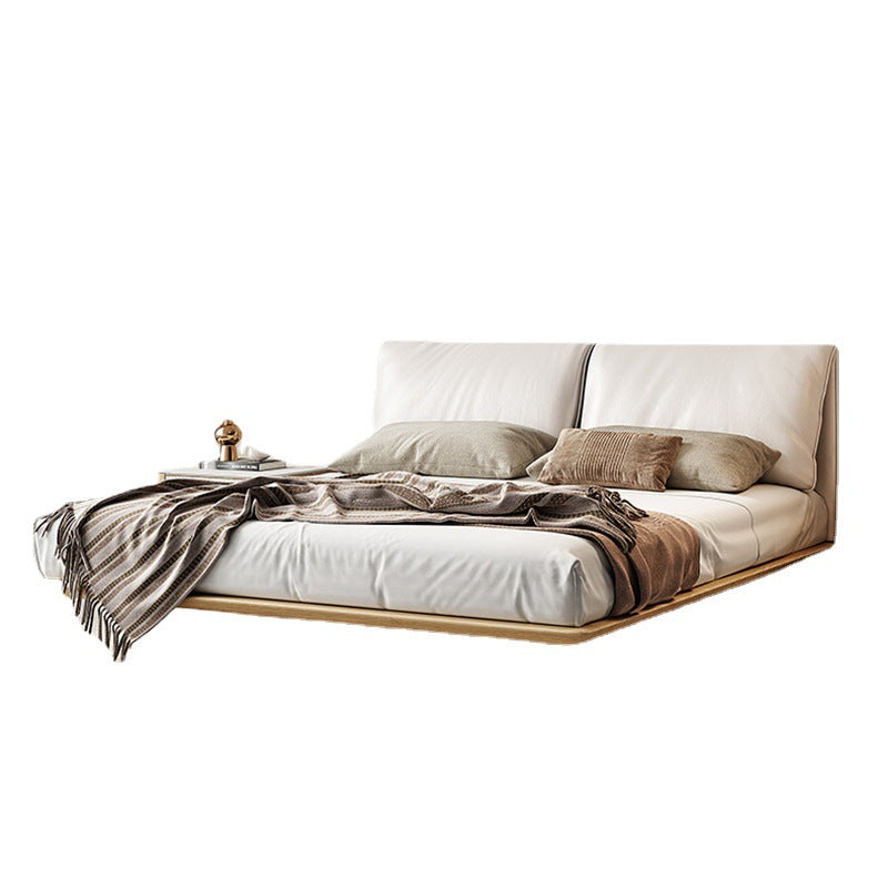 Leather Suspension Bed