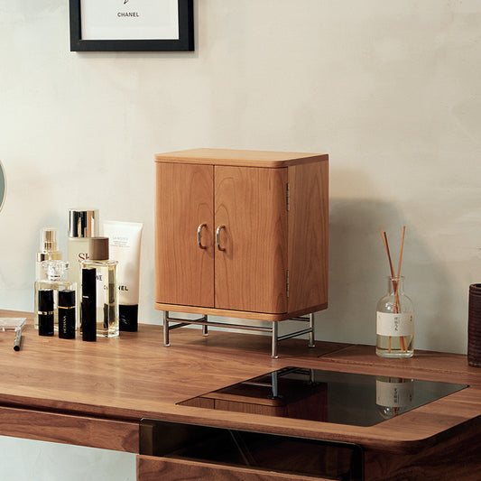 Cherry Wood Jewelry Storage Box