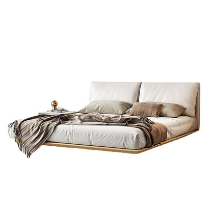 Leather Suspension Bed